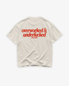 Heavy Oversized Tee - Overworked & Underfucked