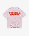 Heavy Oversized Tee - Overworked & Underfucked
