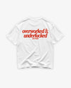 Heavy Oversized Tee - Overworked & Underfucked