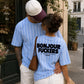 Pinstripe Tee - Bonjour Fuckers
