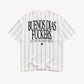 Pinstripe Tee - Buenos Dias Fuckers