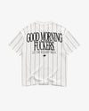 Pinstripe Tee - Good Morning Fuckers