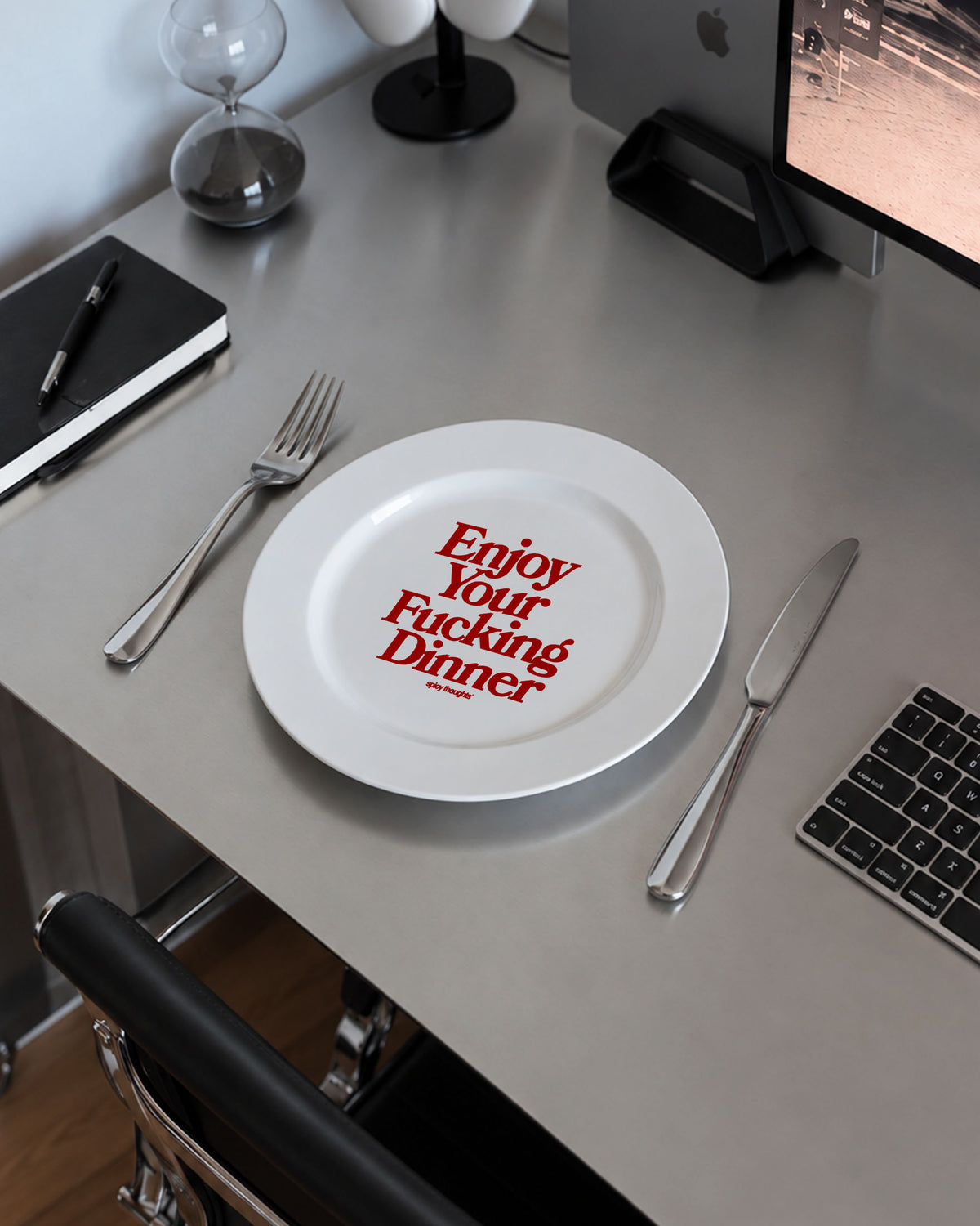 Plate - Enjoy Your Fucking Dinner