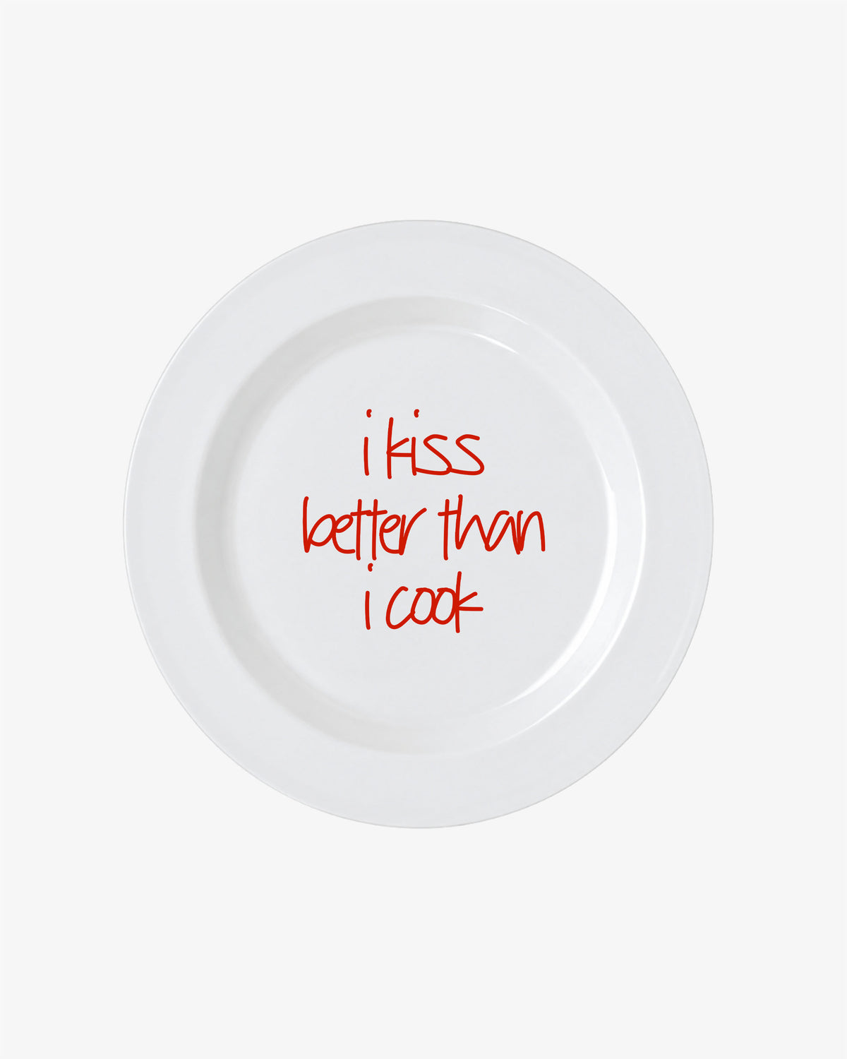 Plate - I Kiss Better Than I Cook