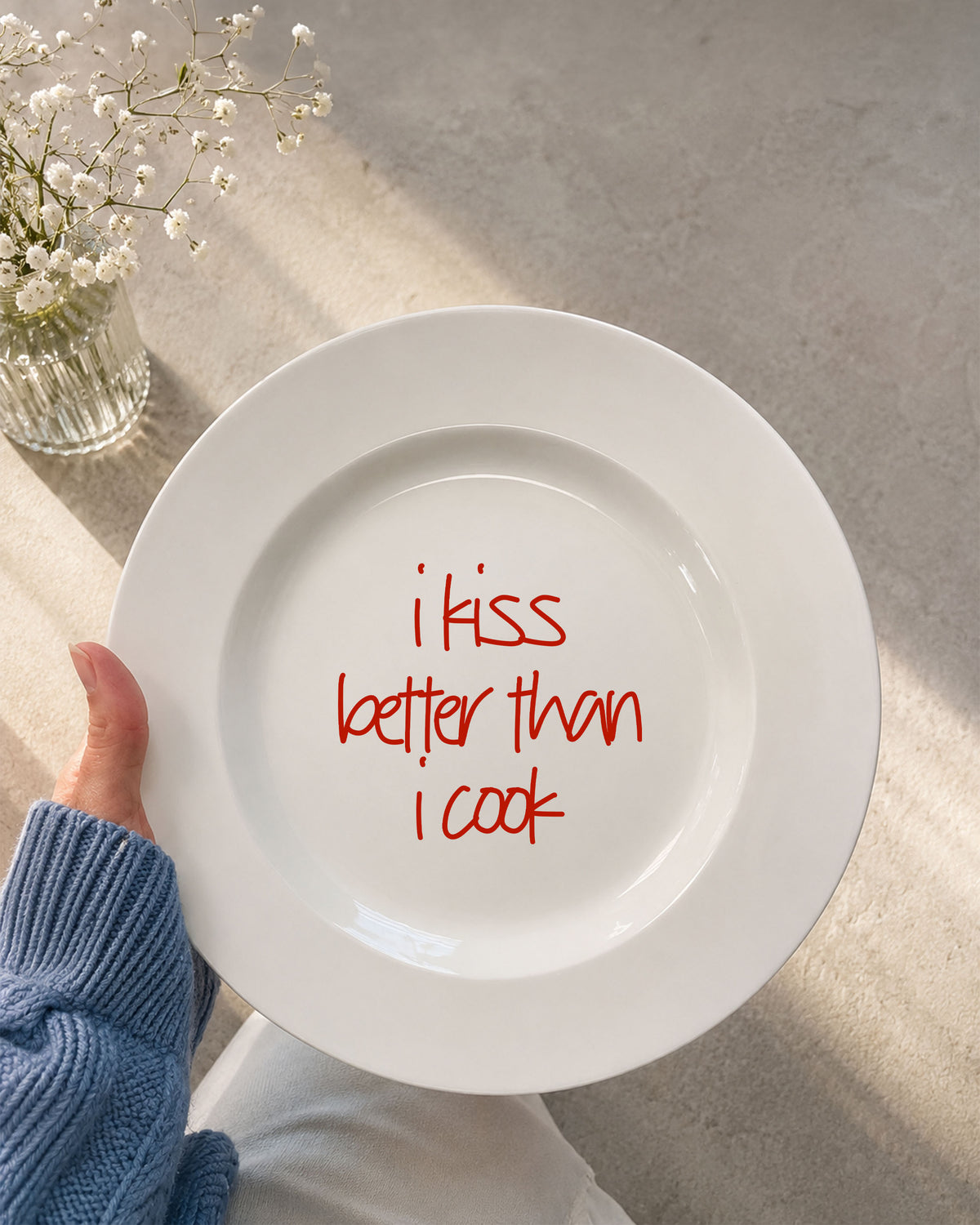 Plate - I Kiss Better Than I Cook
