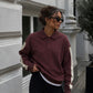 Oversized Polo Sweater - Buenos Dias Fuckers