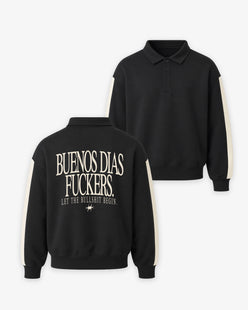 Oversized Polo Sweater - Buenos Dias Fuckers