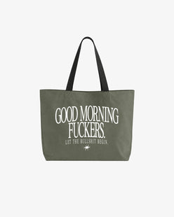 Premium Tote Bag - Good Morning Fuckers