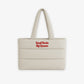 Quilted Tote Bag - Small Boobs Big Dreams