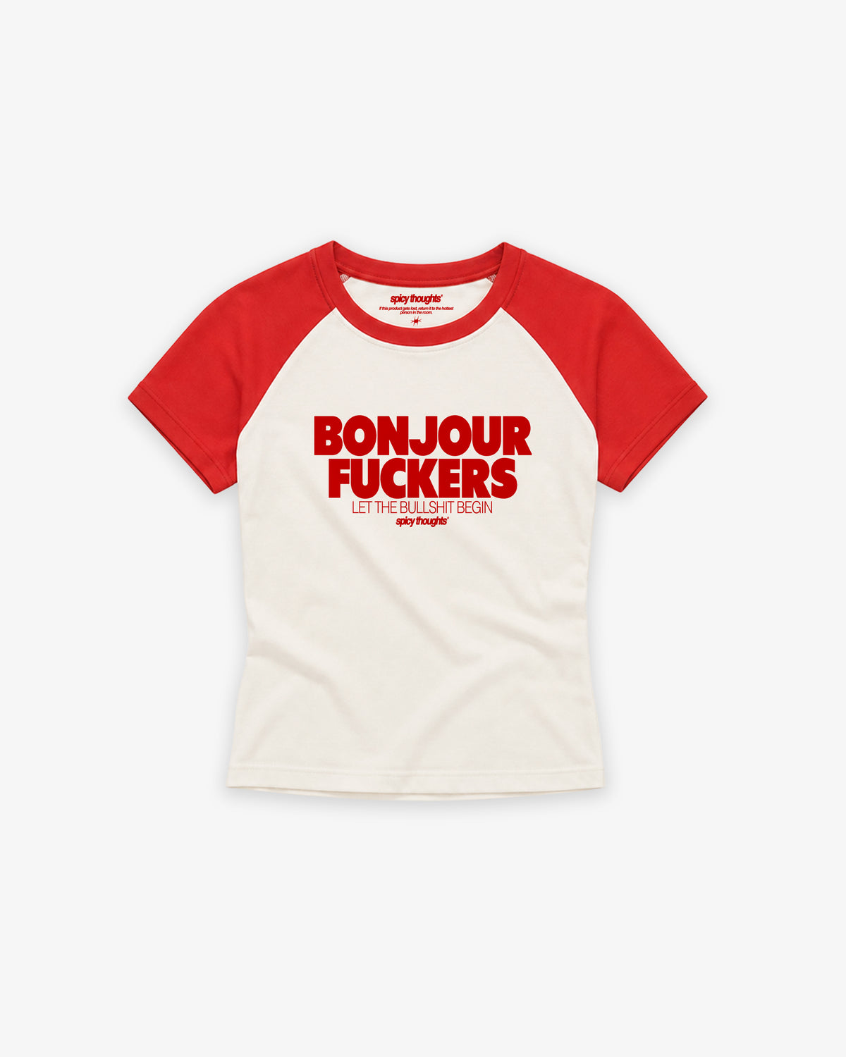 Raglan Tee - Bonjour Fuckers