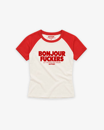 Raglan Tee - Bonjour Fuckers