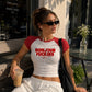 Raglan Tee - Bonjour Fuckers