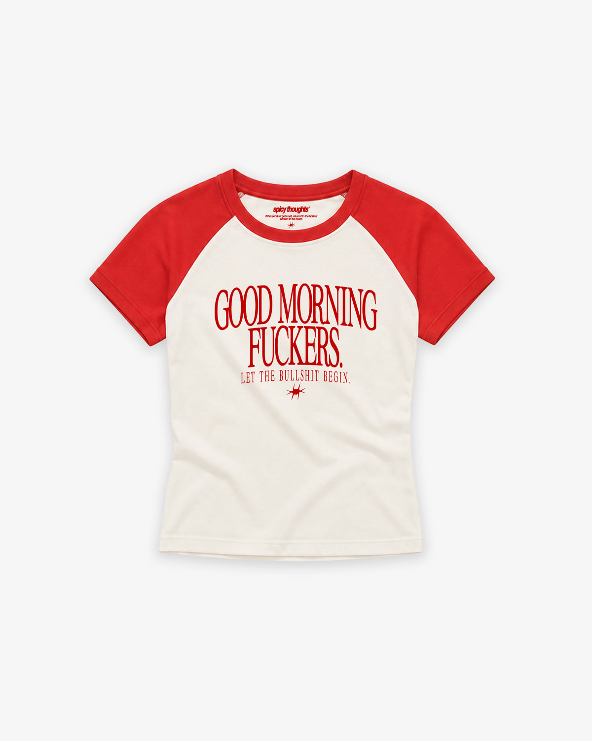 Raglan Tee - Good Morning Fuckers