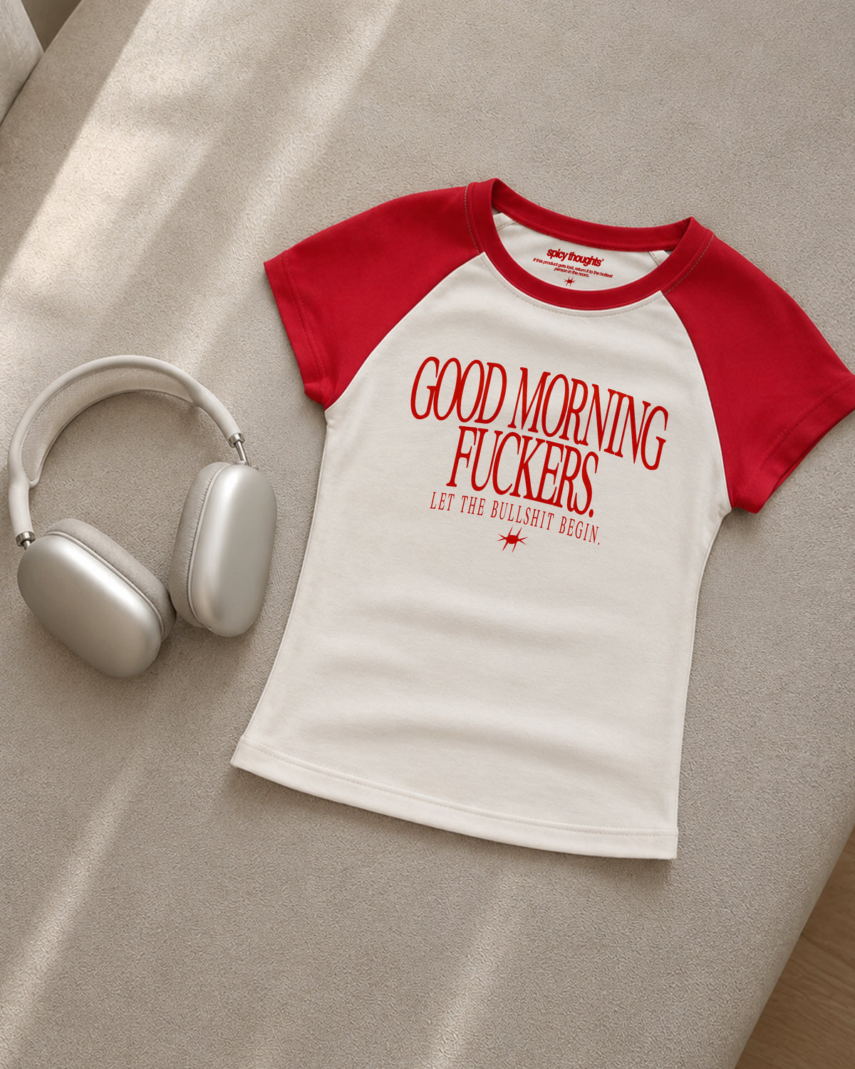 Raglan Tee - Good Morning Fuckers