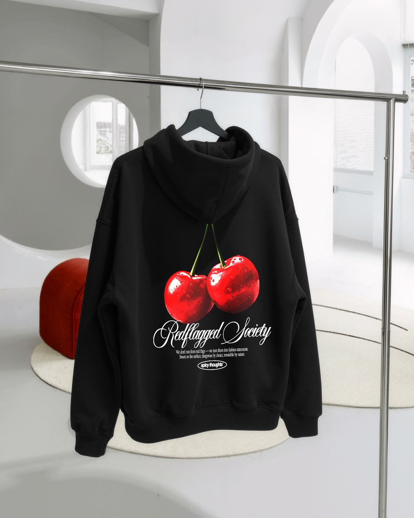 Oversized Hoodie - Redflagged Society