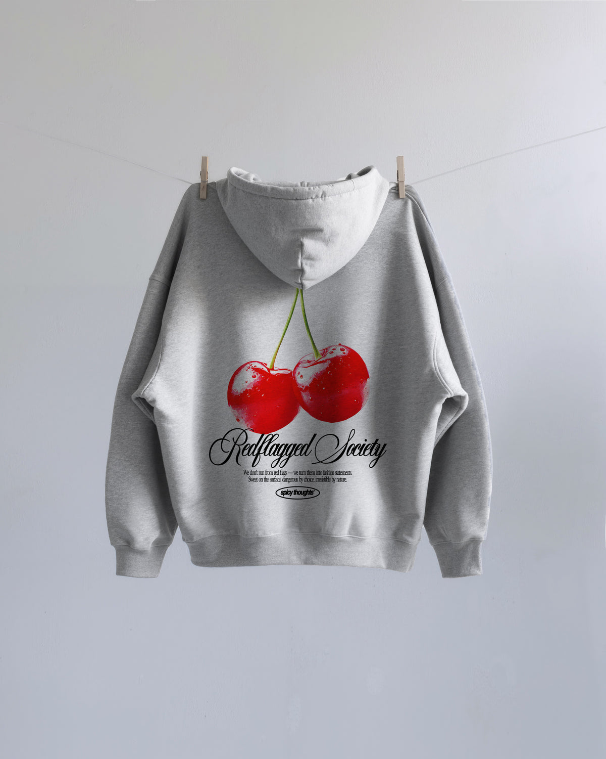 Oversized Hoodie - Redflagged Society