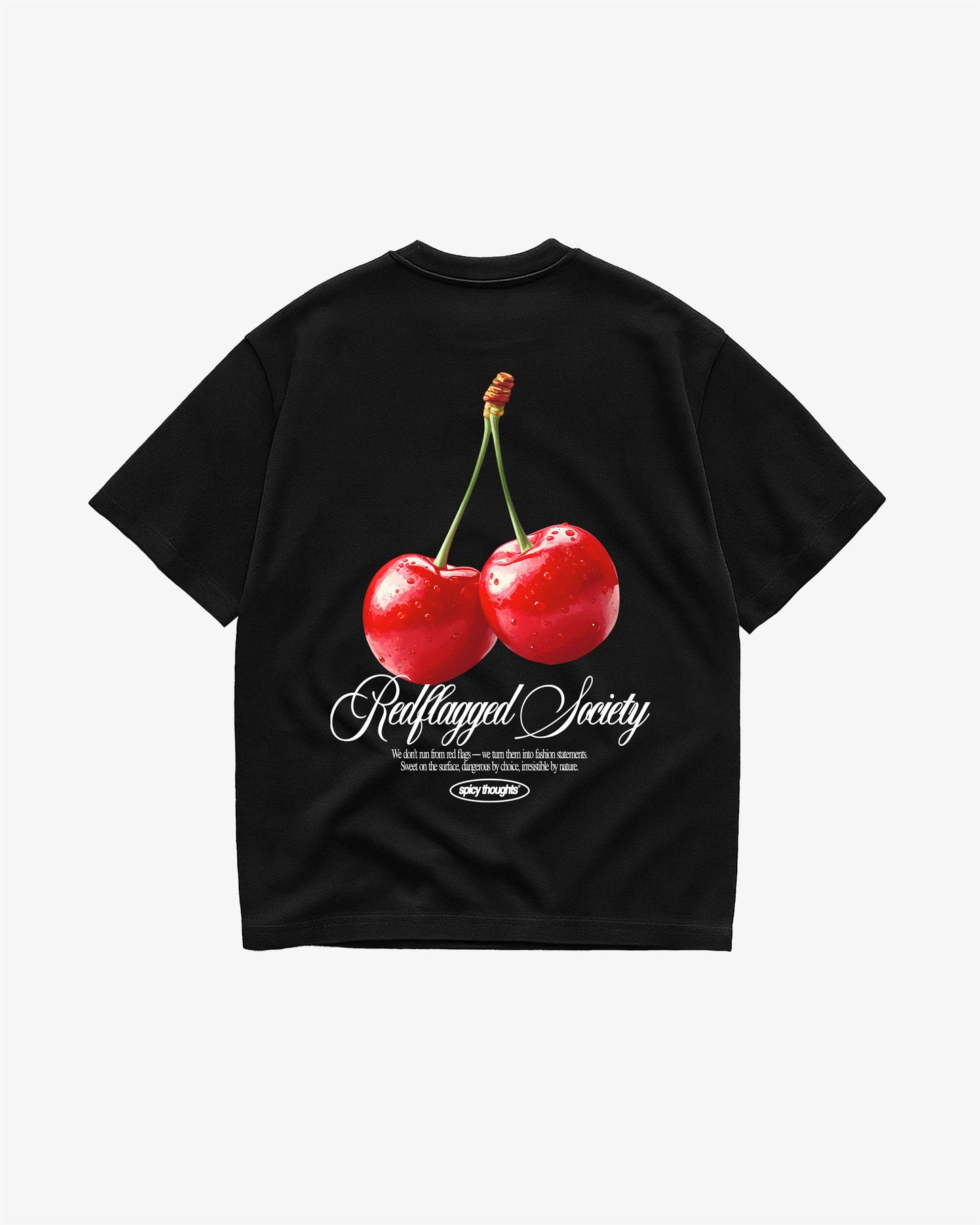 Heavy Oversized Tee - Redflagged Society