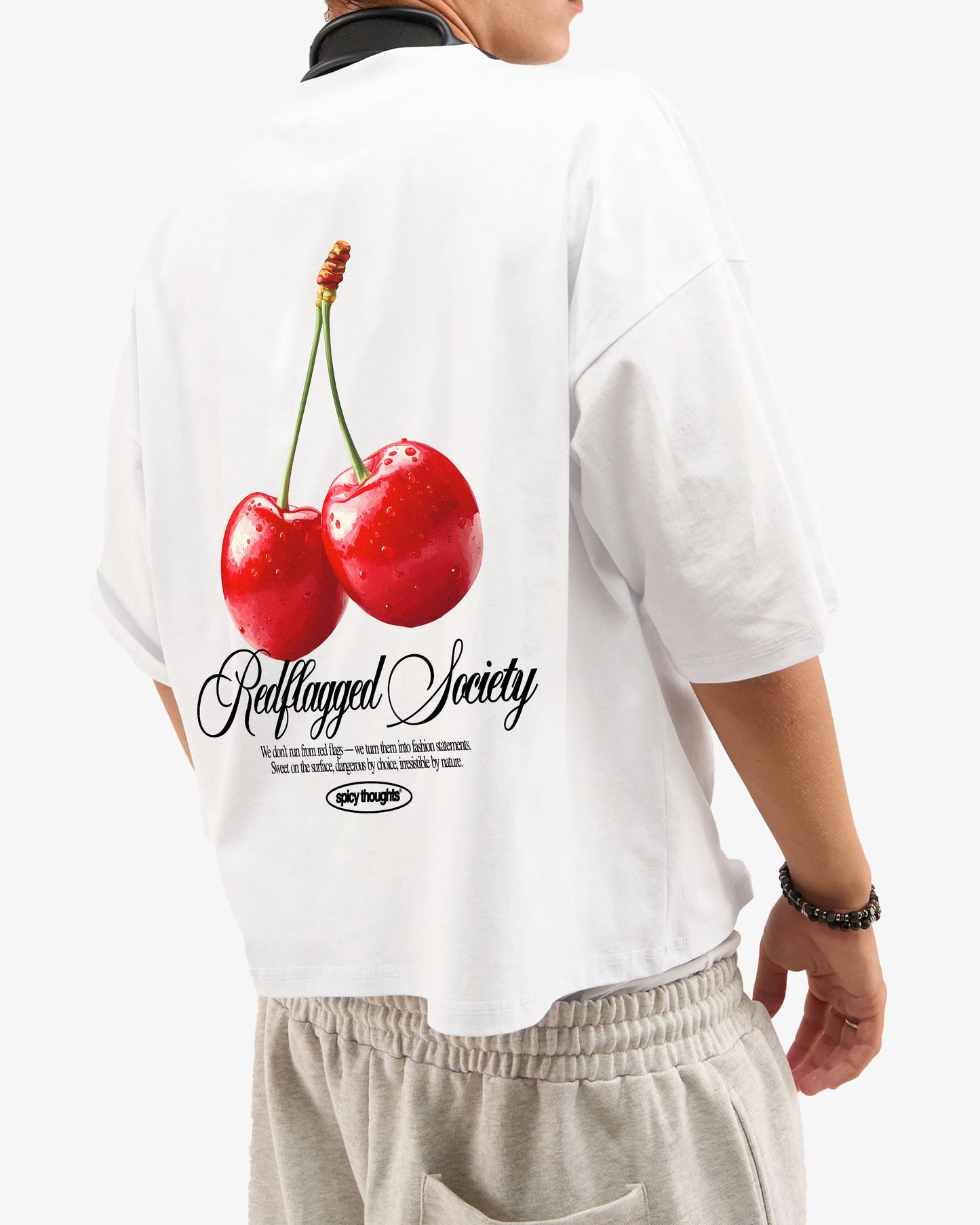 Heavy Oversized Tee - Redflagged Society