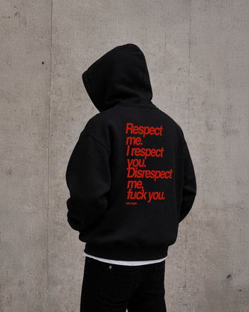 Oversized Hoodie - Respect me. I Respect you.