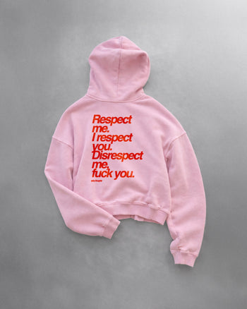 Oversized Hoodie - Respect me. I Respect you.