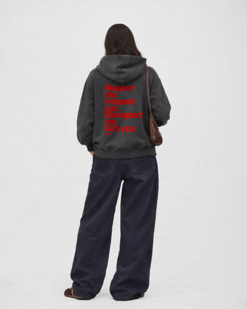 Oversized Hoodie - Respect me. I Respect you.