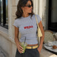 Rib Cropped Tee - 90's Bitch