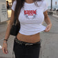 Rib Cropped Tee - Baddie I Do It For God