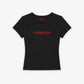 Rib Cropped Tee - Good Morning Fuckers