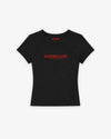 Rib Cropped Tee - Good Morning Fuckers