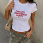 Rib Cropped Tee - Hot Unmarried Aunty