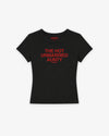 Rib Cropped Tee - Hot Unmarried Aunty