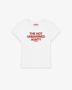 Rib Cropped Tee - Hot Unmarried Aunty