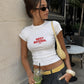 Rib Cropped Tee - Wifey Material