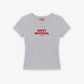 Rib Cropped Tee - Wifey Material