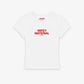 Rib Cropped Tee - Wifey Material