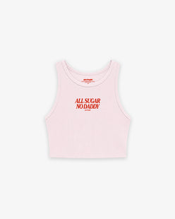 Rib Cropped Top - All Sugar No Daddy