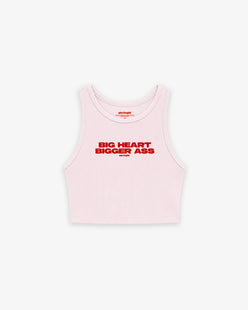 Rib Cropped Top - Big Heart Bigger Ass