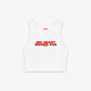 Rib Cropped Top - Big Heart Bigger Ass