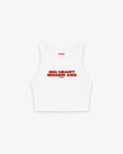 Rib Cropped Top - Big Heart Bigger Ass
