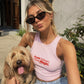 Rib Cropped Top - Fuck Ordinary, Choose Magic