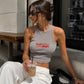 Rib Cropped Top - Fuck Ordinary, Choose Magic