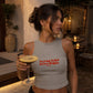 Rib Cropped Top - I'm Going To Hell In Every Religion