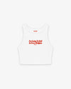 Rib Cropped Top - I'm Going To Hell In Every Religion