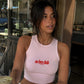 Rib Cropped Top - No Bra Club
