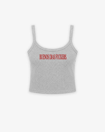 Rib Tank Top - Buenos Dias Fuckers
