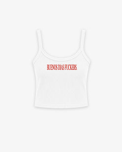Rib Tank Top - Buenos Dias Fuckers