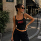 Rib Tank Top - I Want Peace But I Flirt With Chaos