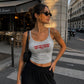 Rib Tank Top - I Don't Try To Be Sexy, Sexy Tries To Be Me