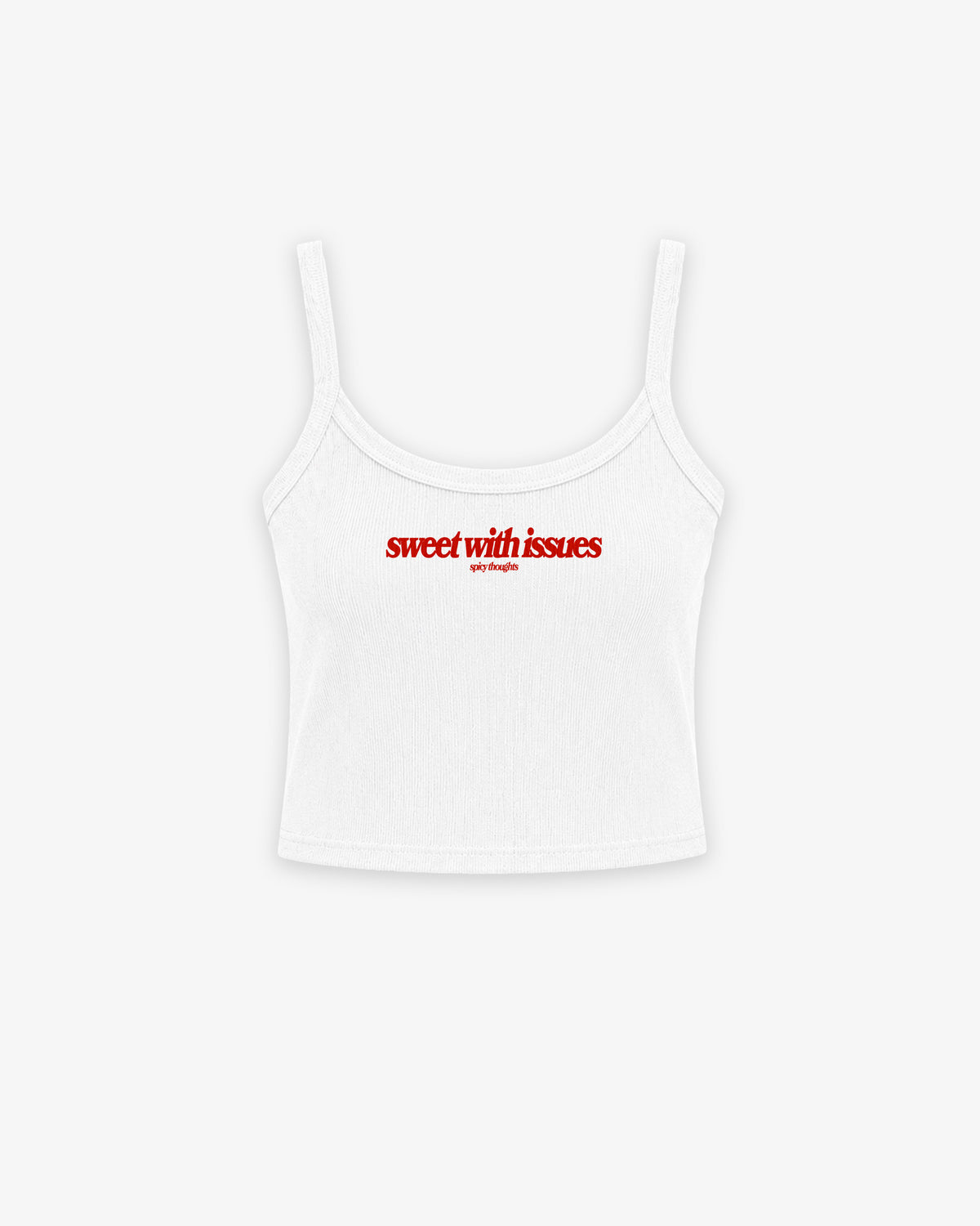 Rib Tank Top - Sweet With Issues