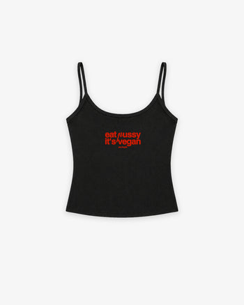 Rib Top - Eat P*ssy It's Vegan